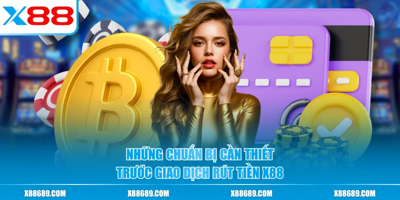 Những chuẩn bị cần thiết trước giao dịch rút tiền X88